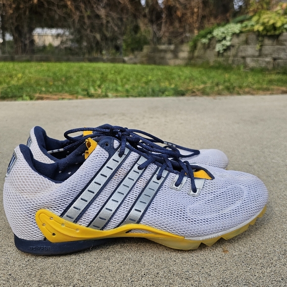 adidas adiPRINE 4LD Track and Field spikes sz 8 - Picture 8 of 9
